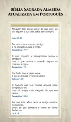 Bíblia João Ferreira Almeida android App screenshot 0