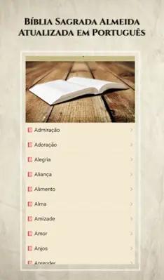 Bíblia João Ferreira Almeida android App screenshot 1