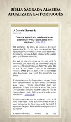 Bíblia João Ferreira Almeida android App screenshot 3